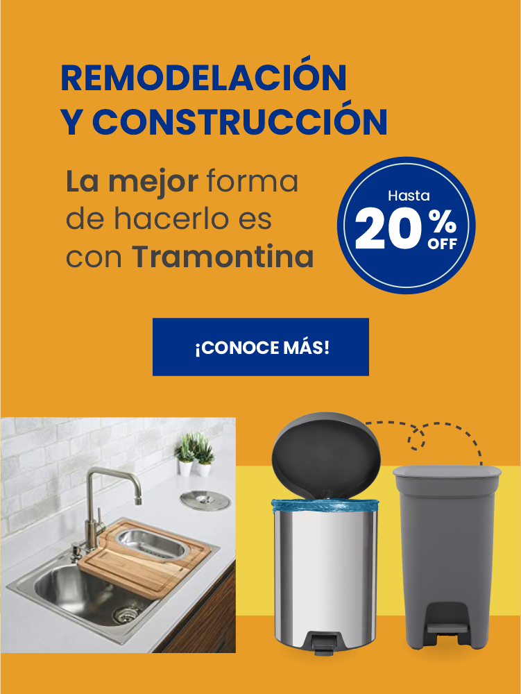 Remodelación y Construcción - 20% OFF - Tramontina Chile - Mobile
